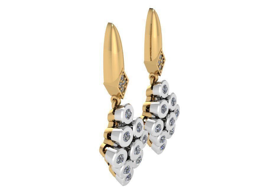 Triangle diamond collection 2440 3D print model 3D print model_9