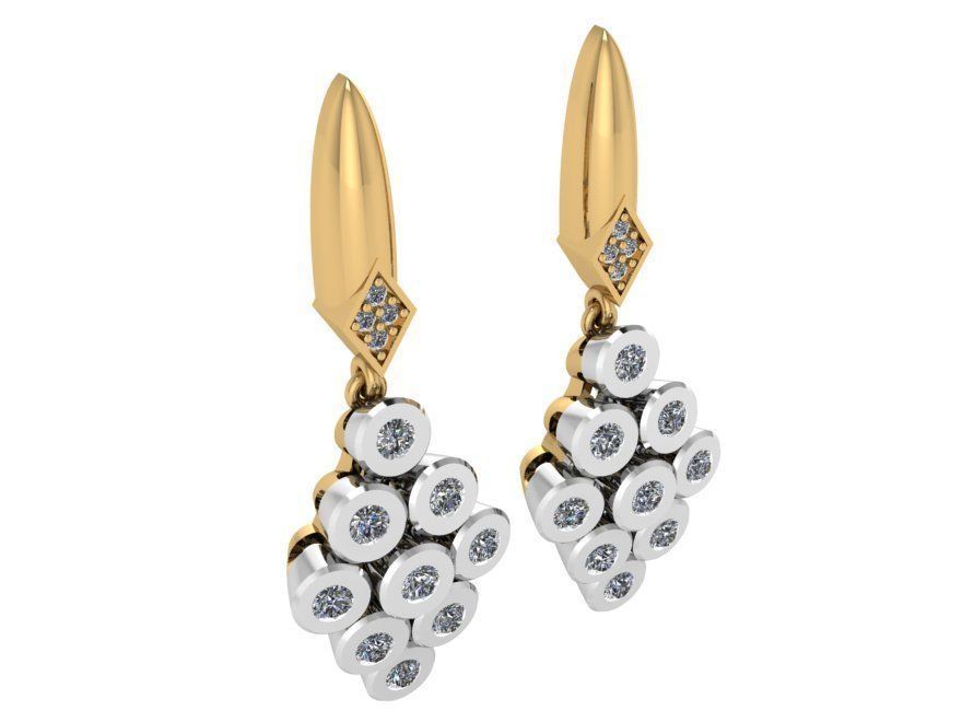 Triangle diamond collection 2440 3D print model 3D print model_8