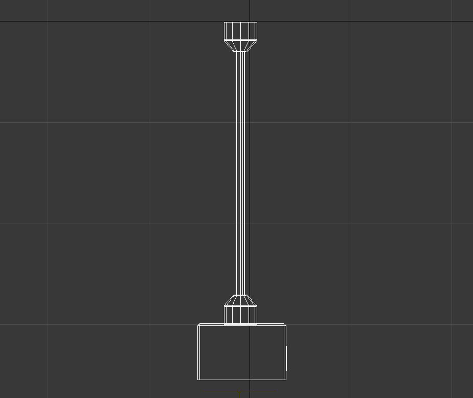 linear flush mount ceiling 3D model_12