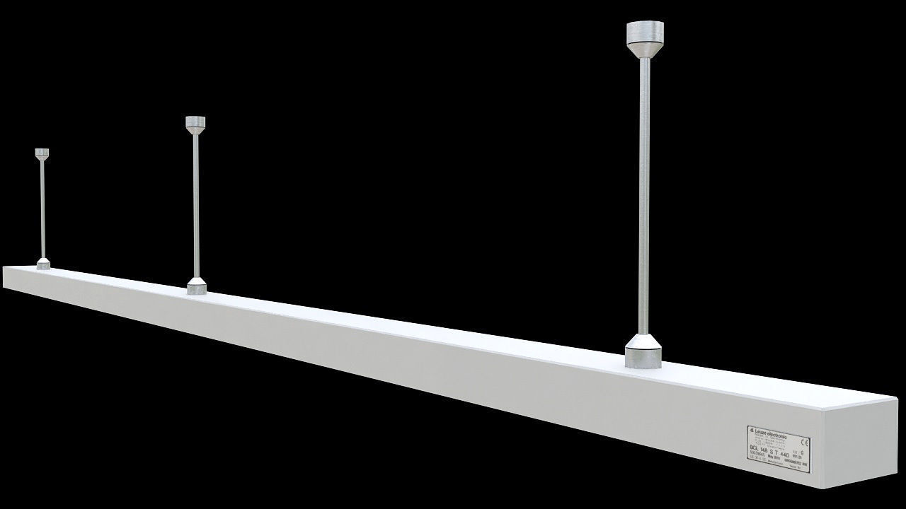 linear flush mount ceiling 3D model_3