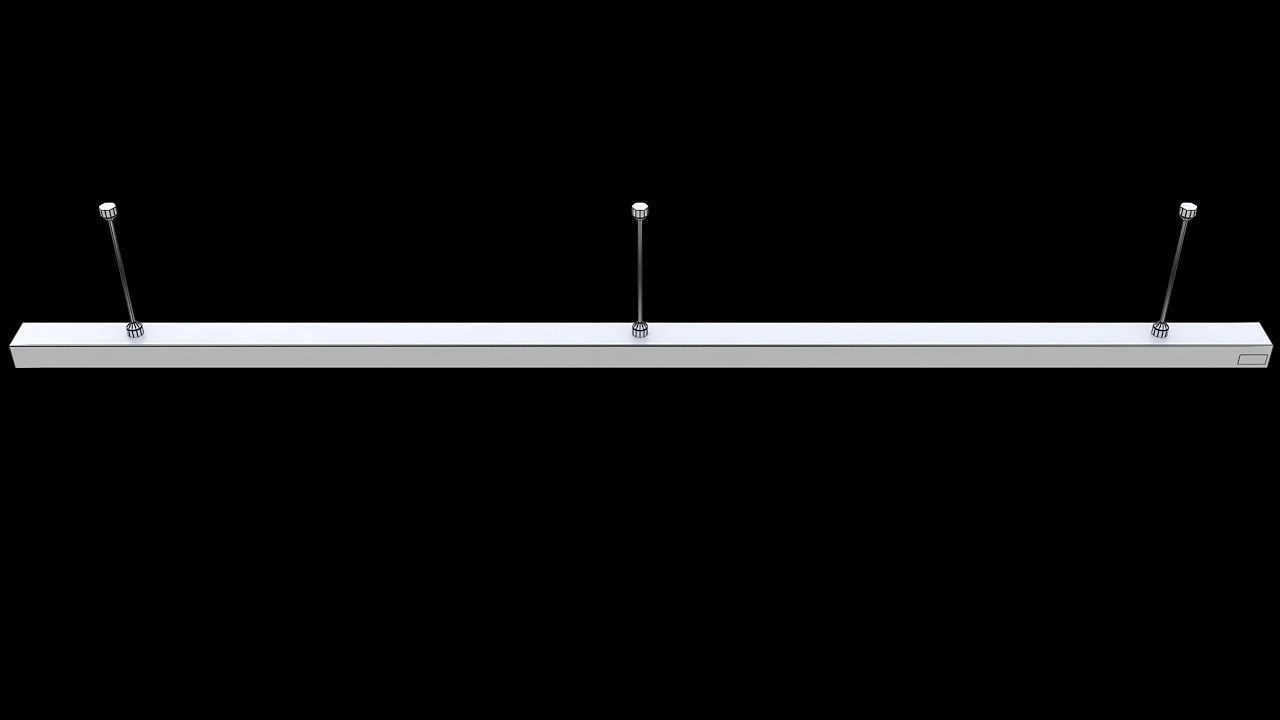 linear flush mount ceiling 3D model_5