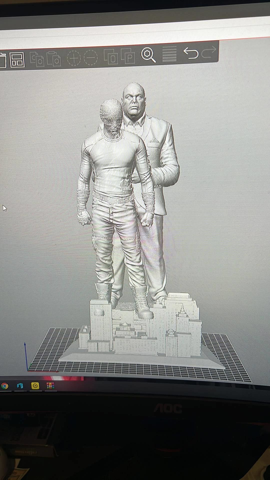 Kingpin Netflix version 3D print model_6
