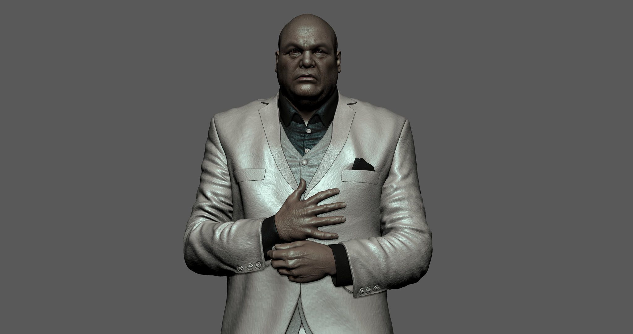 Kingpin Netflix version 3D print model_3