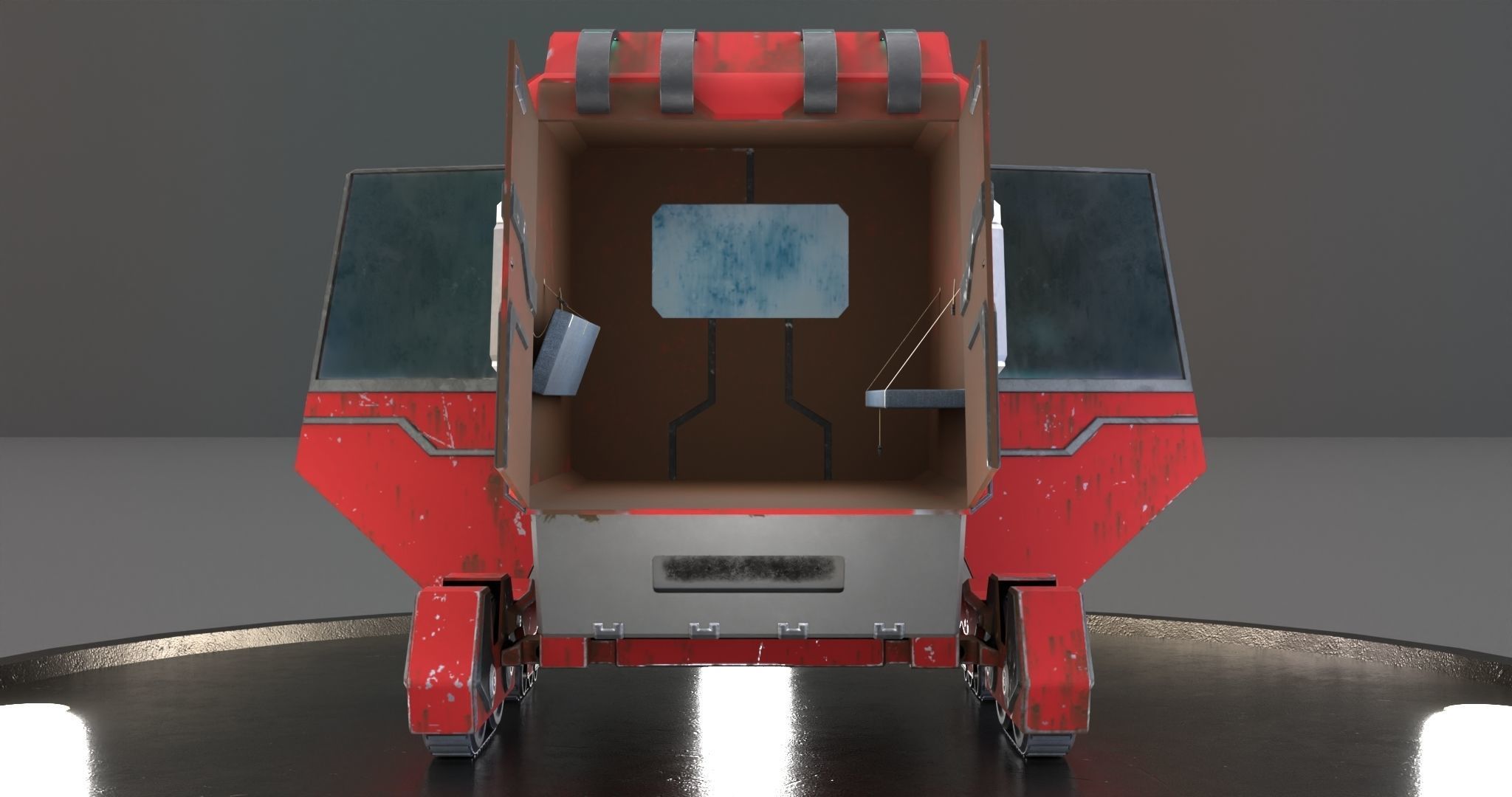 Expedition Vehicle 3D model_2