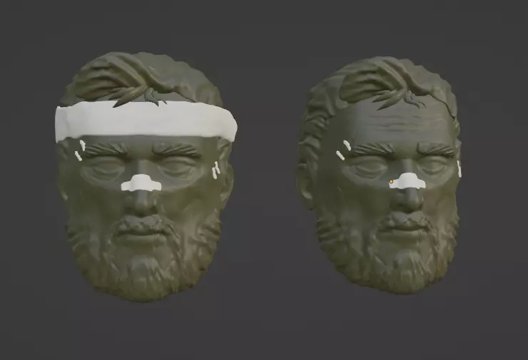 Punisher Head Free 3D print model