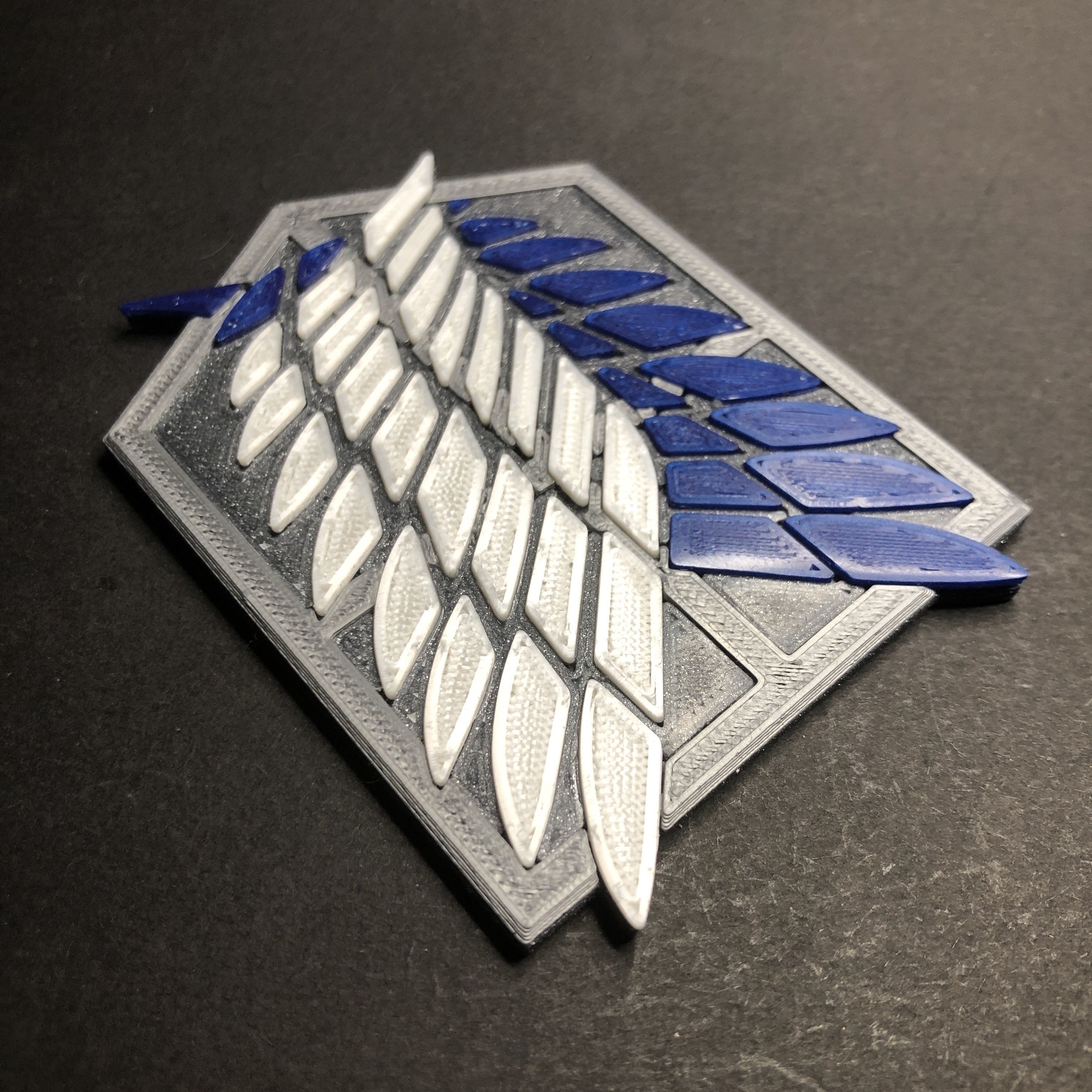 Attack on Titan Scout Regiment Badge Free 3D print model_2