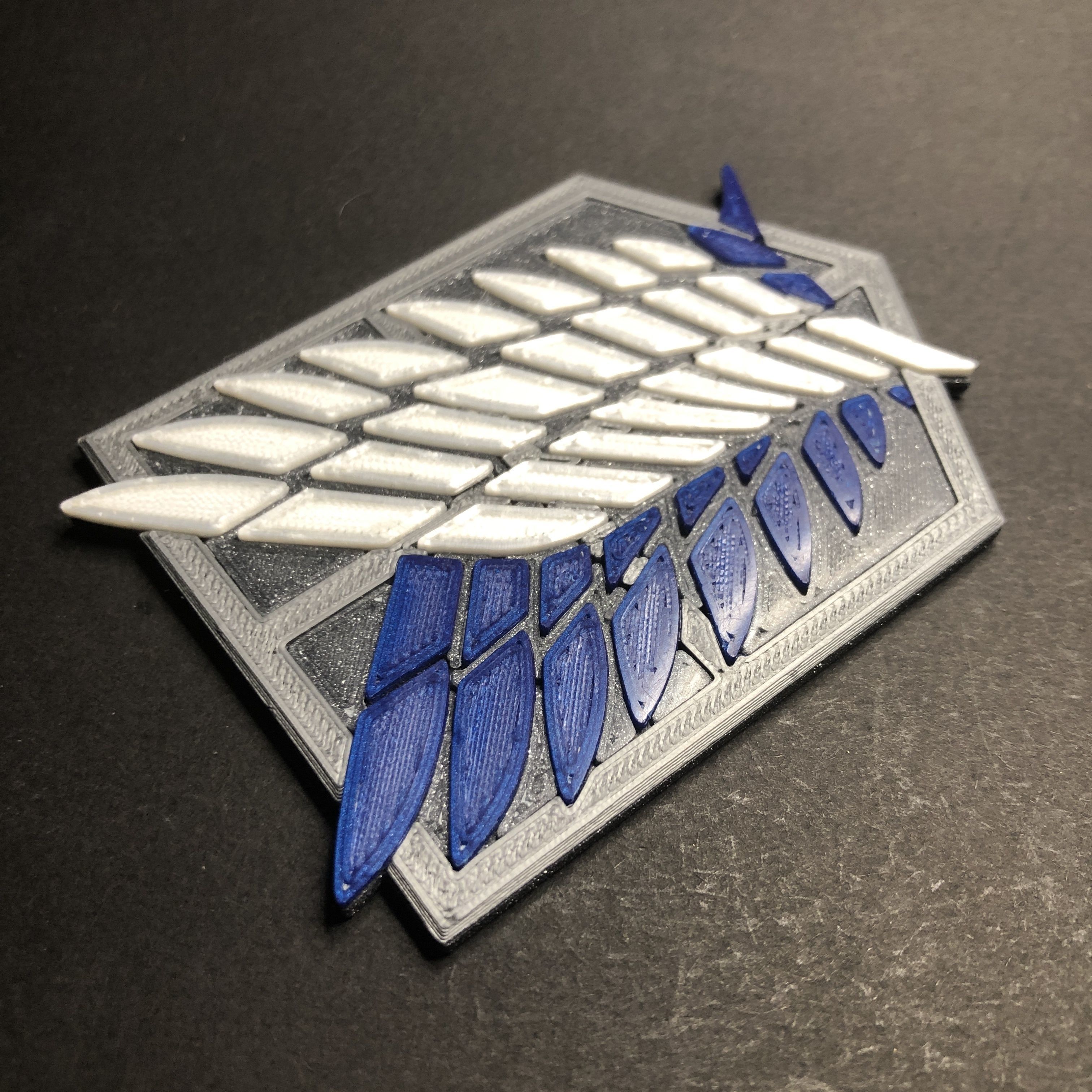 Attack on Titan Scout Regiment Badge Free 3D print model_3