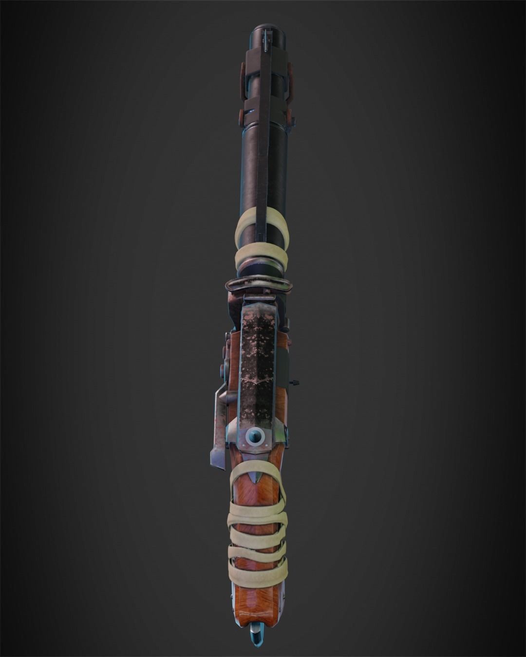 Overwatch 2 Junker Queen ShotGun for Cosplay 3D print model_5