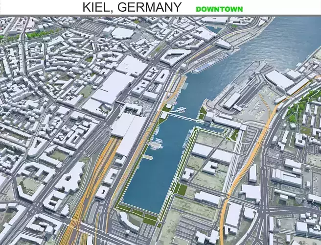 Kiel Downtown Germany