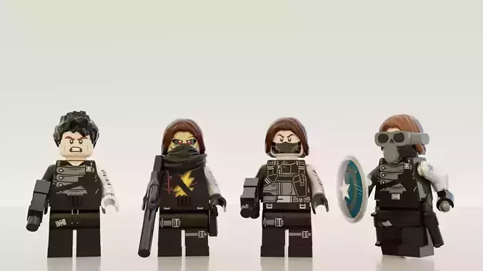 Lego Winter Soldier mini pack 