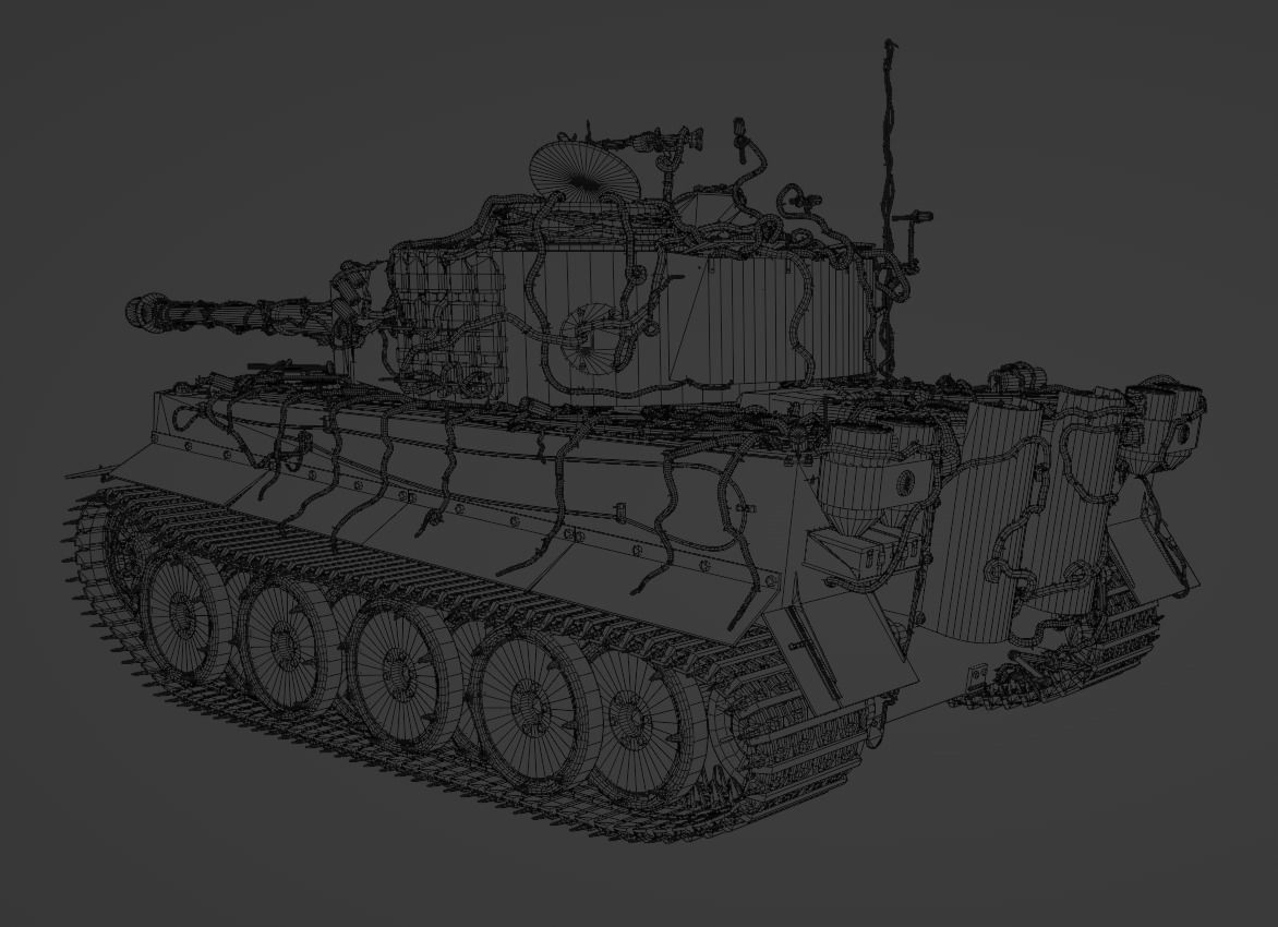 Demonic Heavy Tank Free 3D model_21