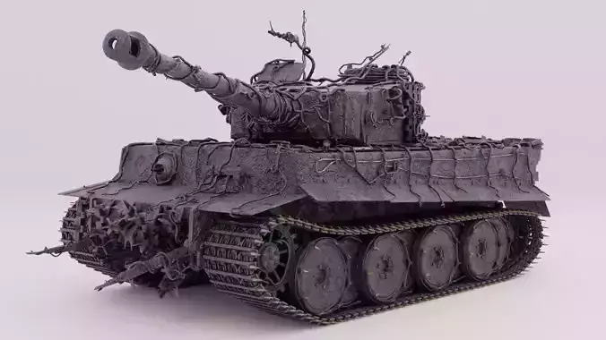 Demonic Heavy Tank Free 3D model