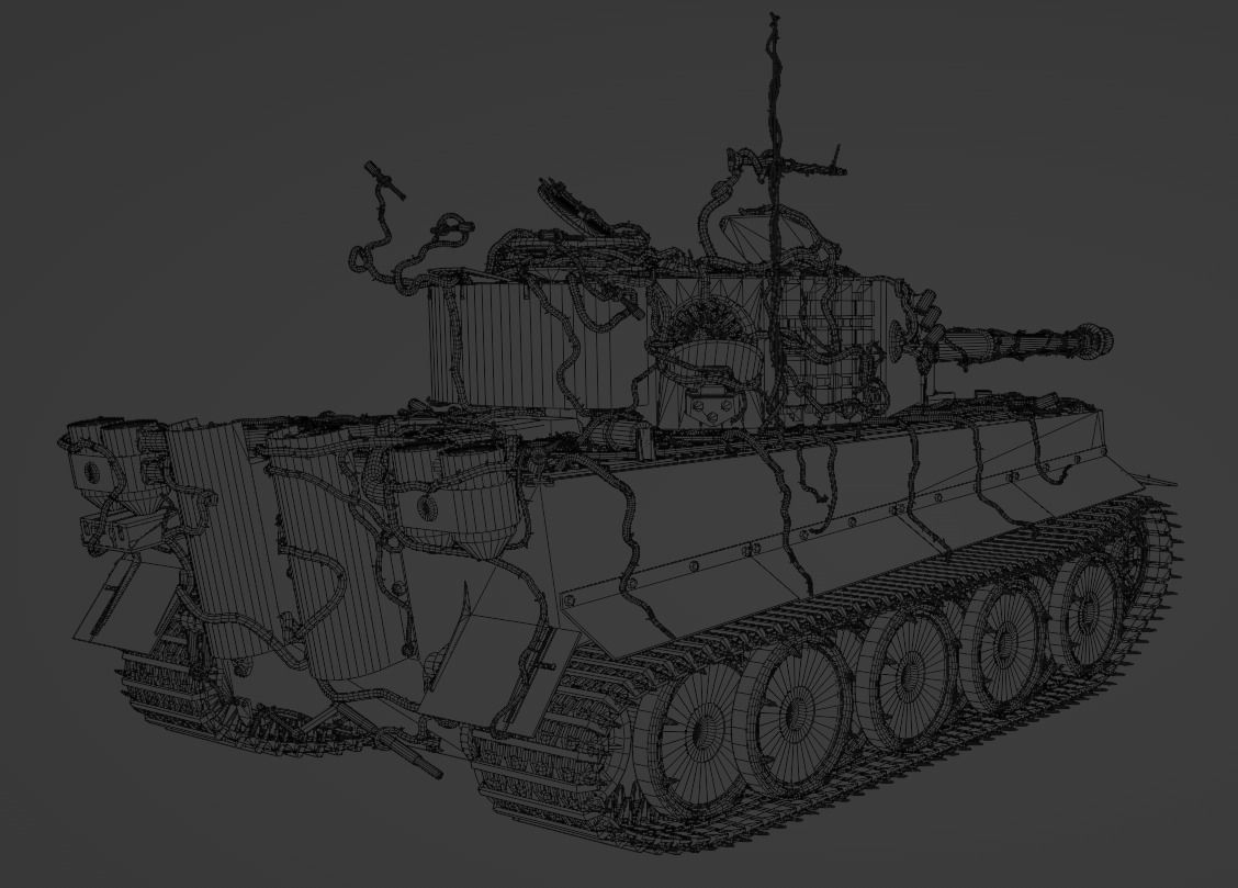 Demonic Heavy Tank Free 3D model_20