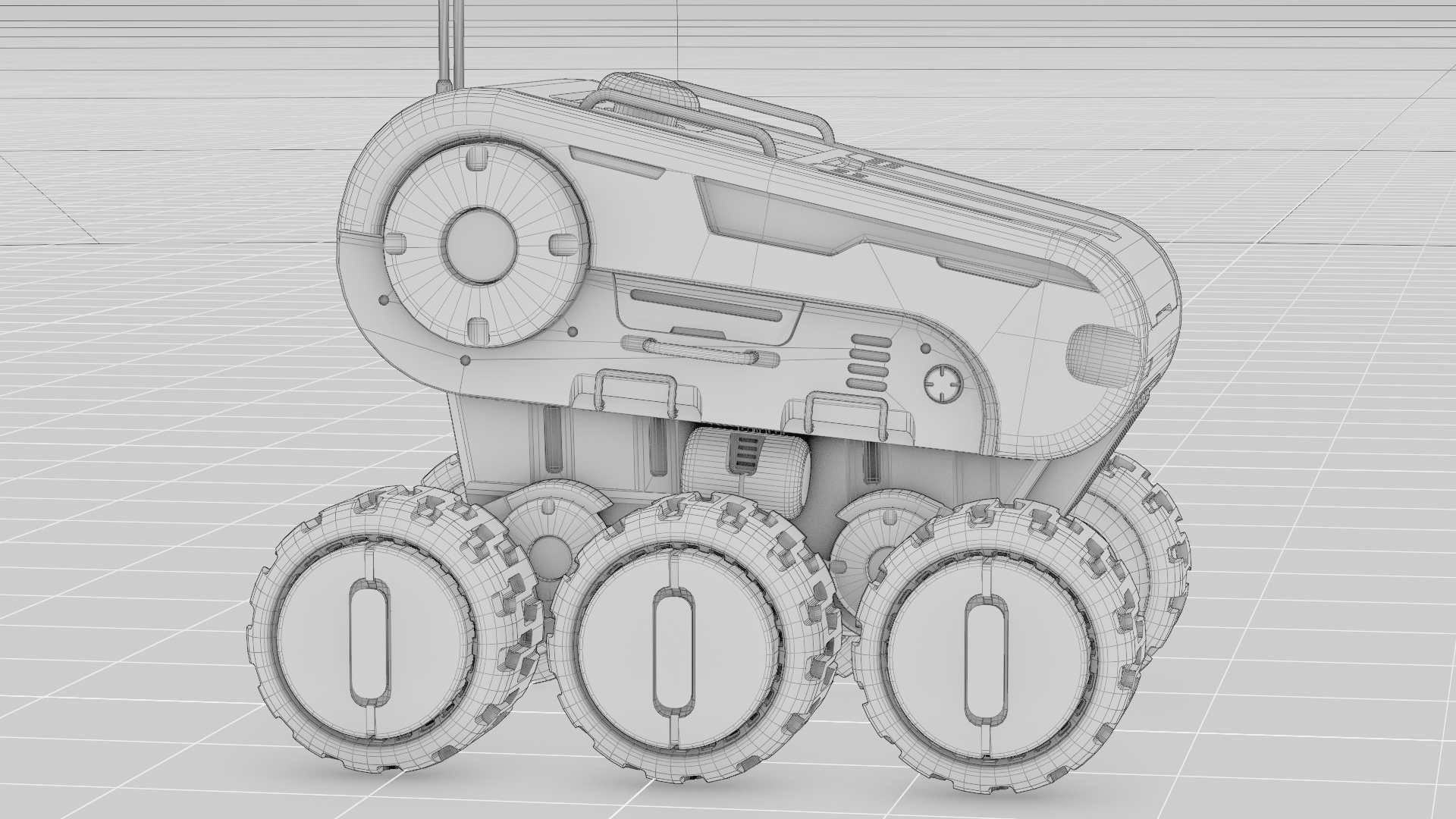 LUNA COLONY ROVER RIGGED 3D model_38