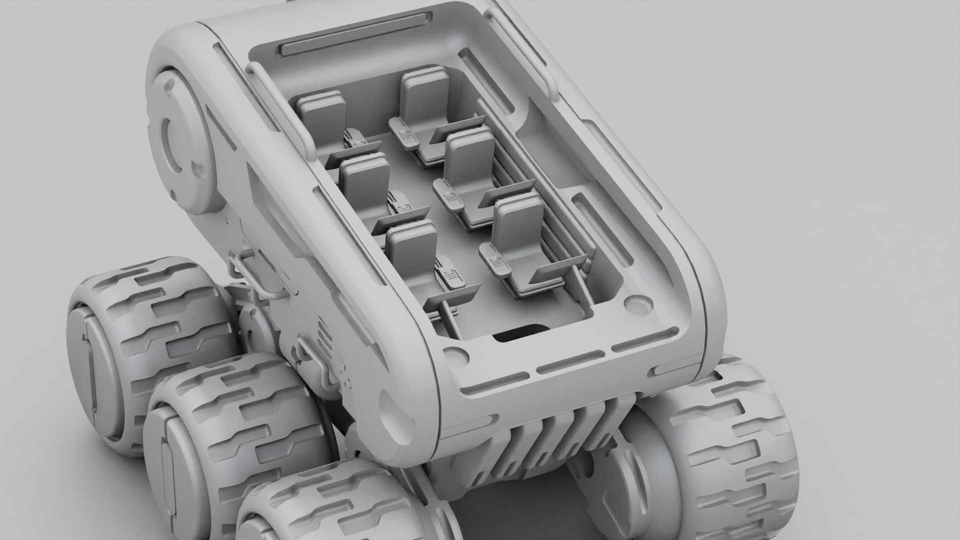 LUNA COLONY ROVER RIGGED 3D model_35