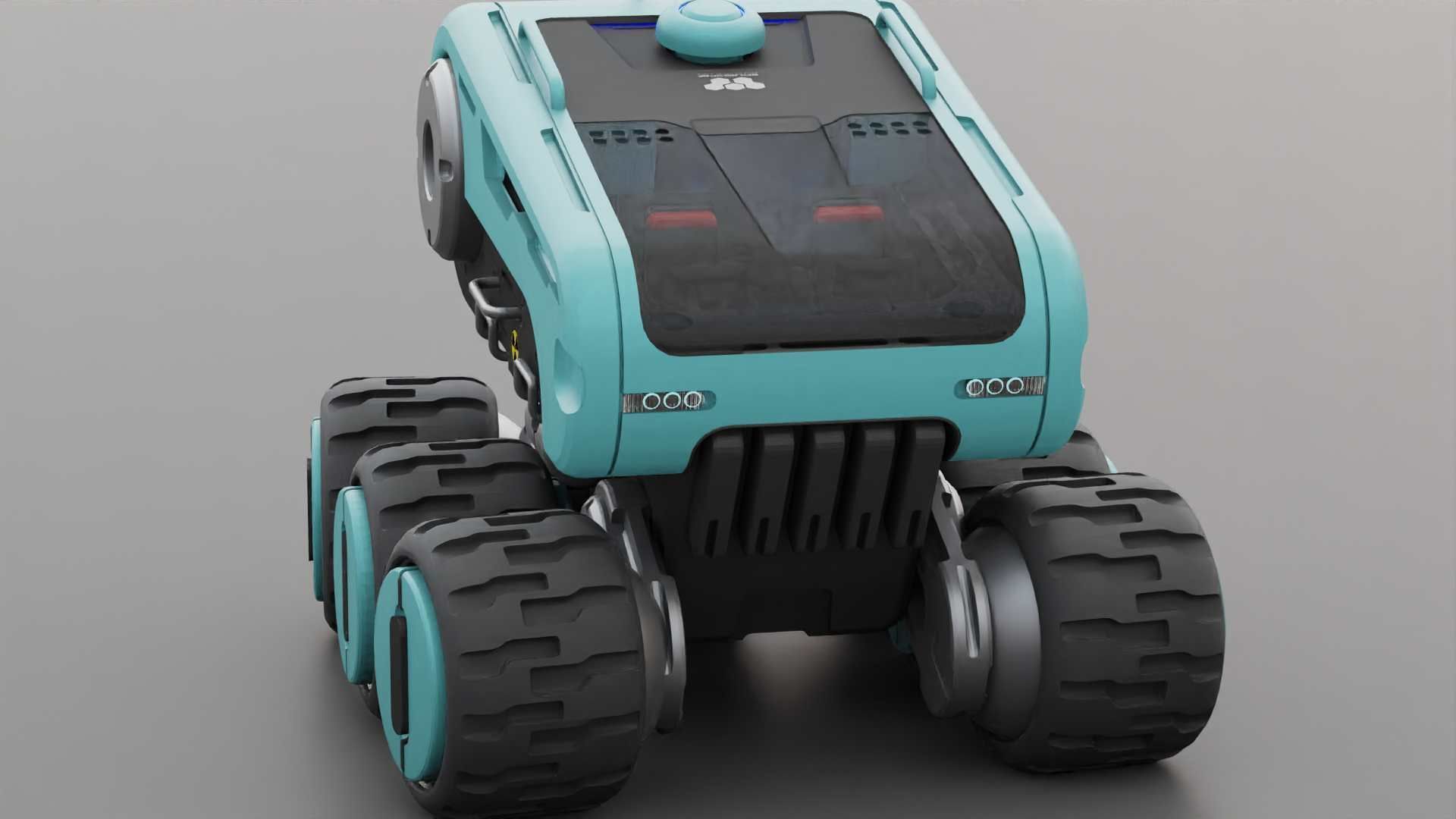 LUNA COLONY ROVER RIGGED 3D model_22