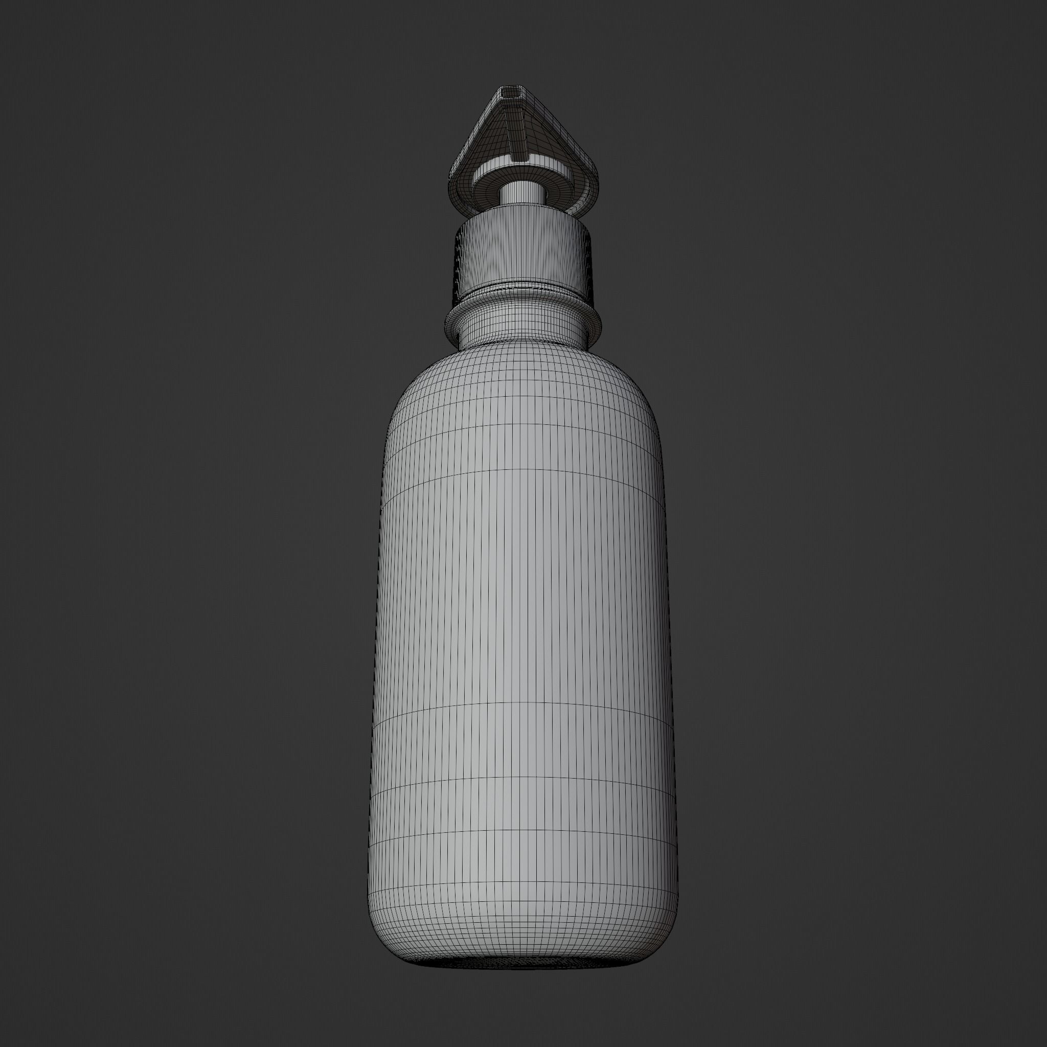 Foaming soap sprayer for hand washing 2 Low-poly 3D model_7