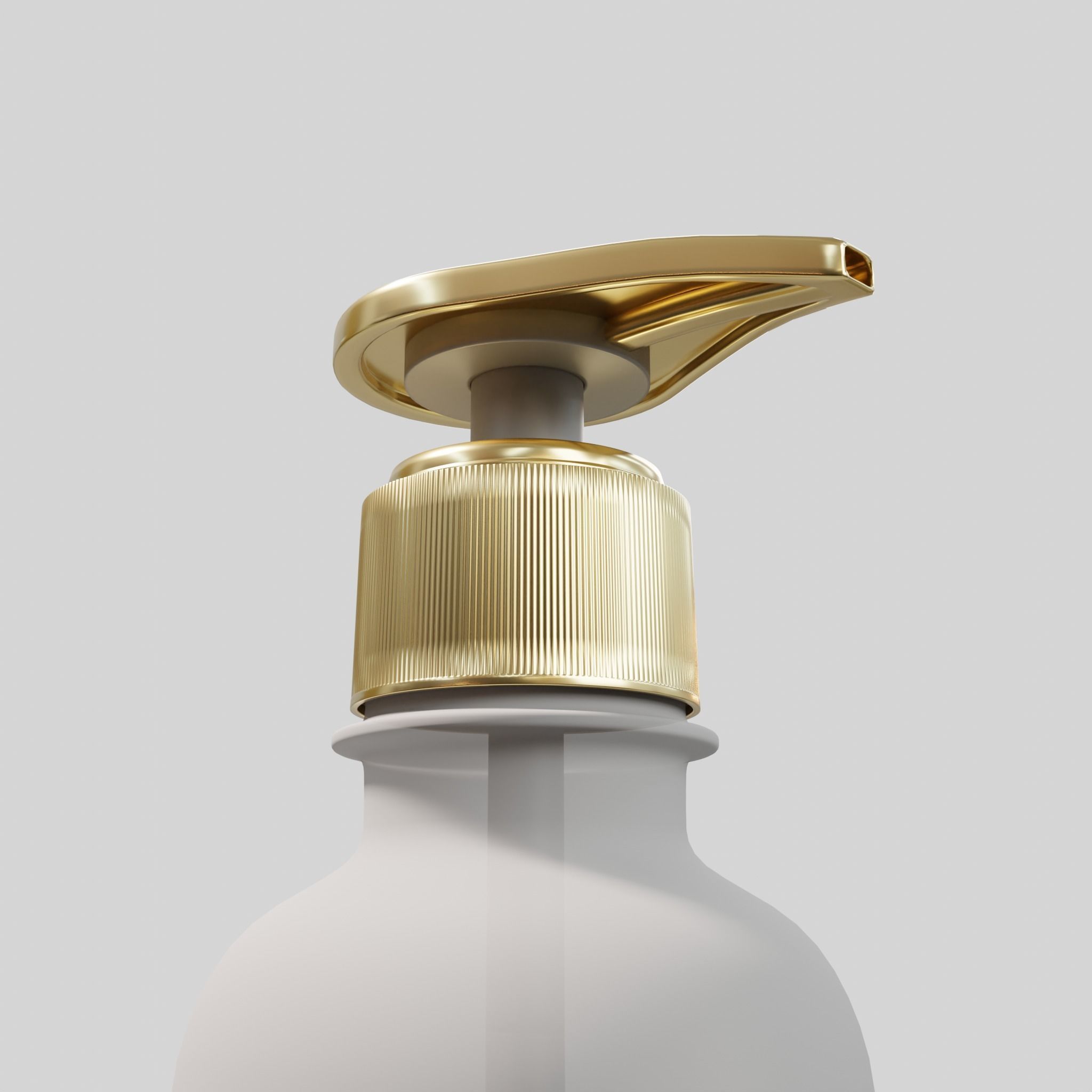 Foaming soap sprayer for hand washing 2 Low-poly 3D model_4
