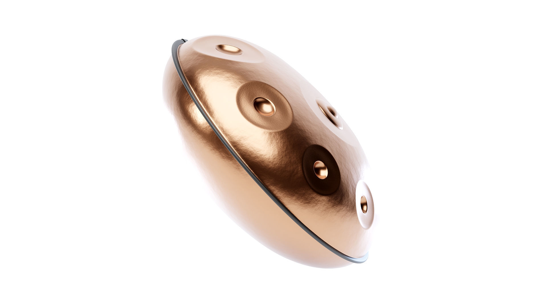 Hang Drum 3D model_7