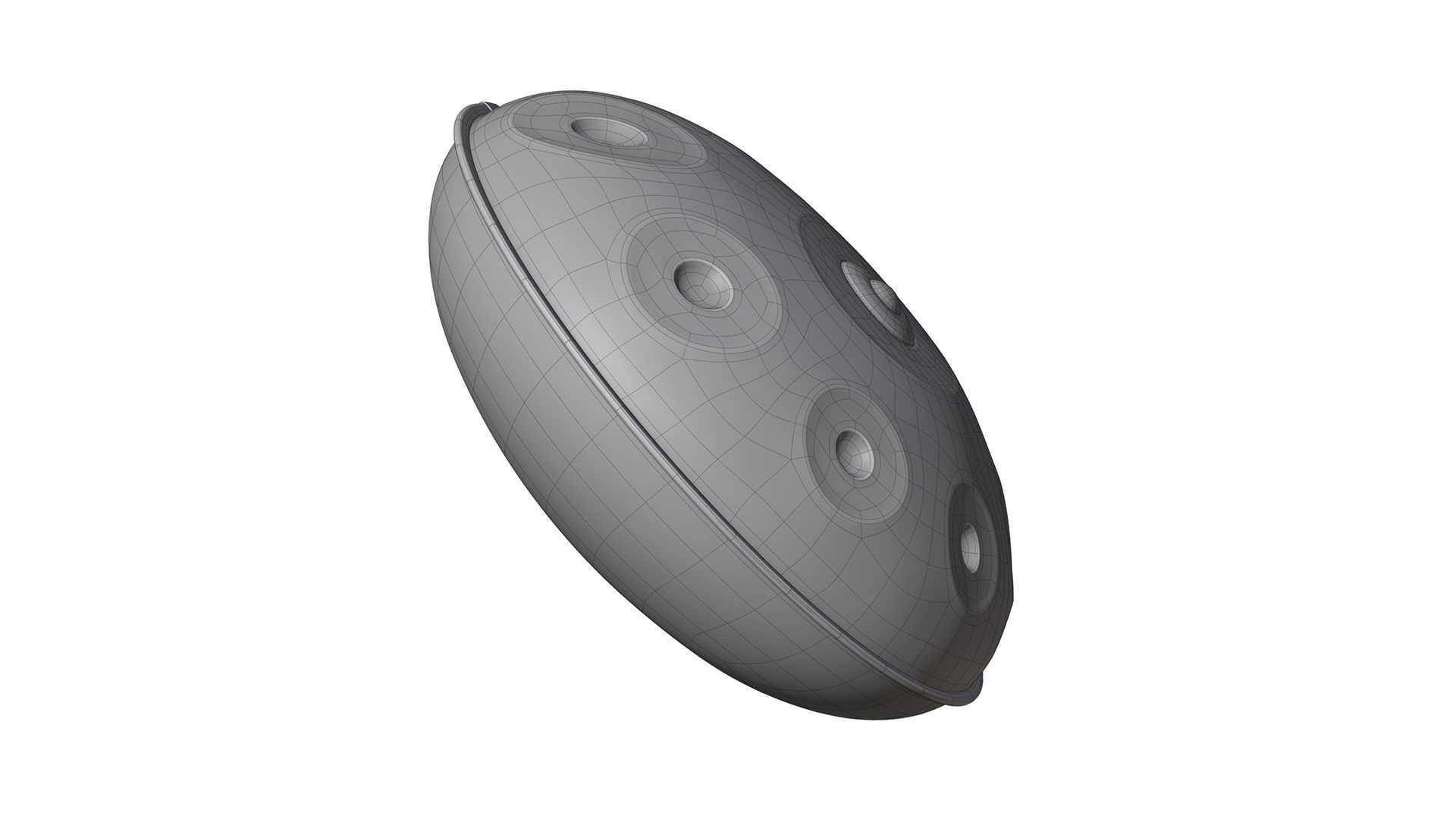 Hang Drum 3D model_15