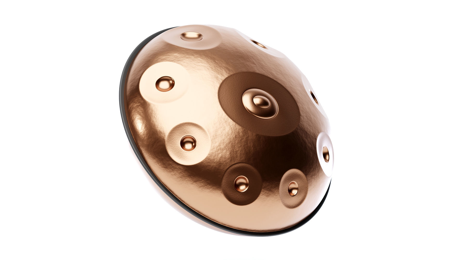 Hang Drum 3D model_8
