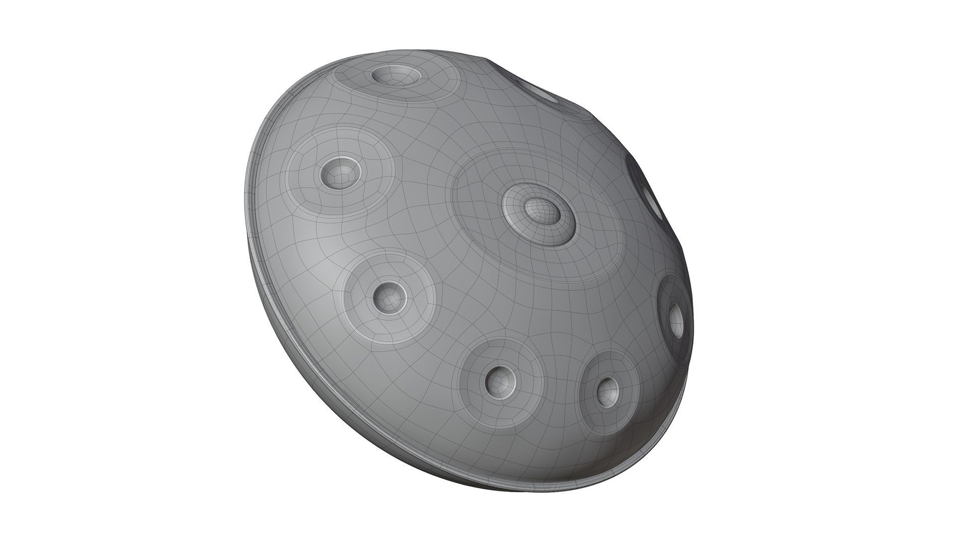 Hang Drum 3D model_16