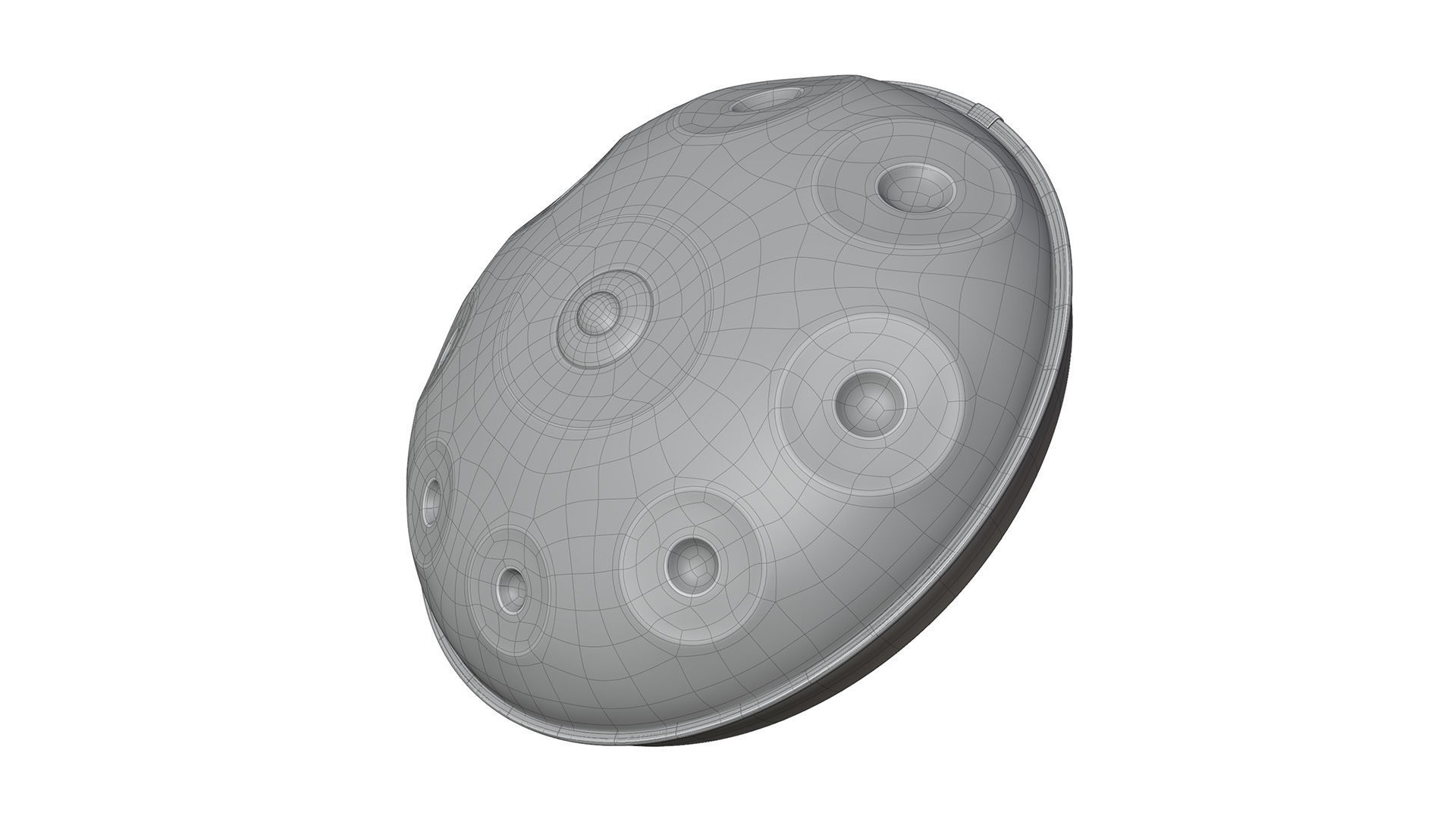 Hang Drum 3D model_10