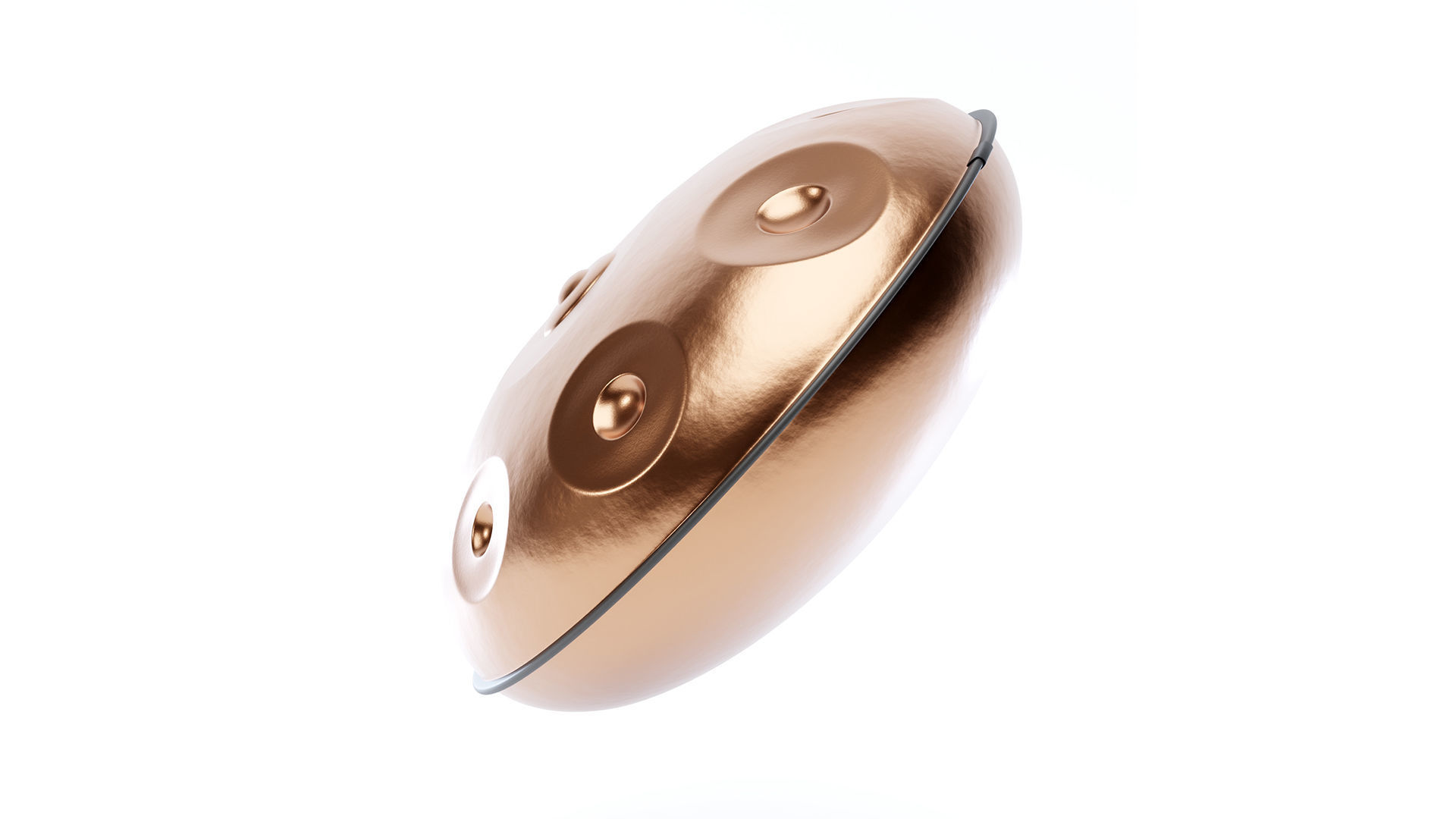 Hang Drum 3D model_3