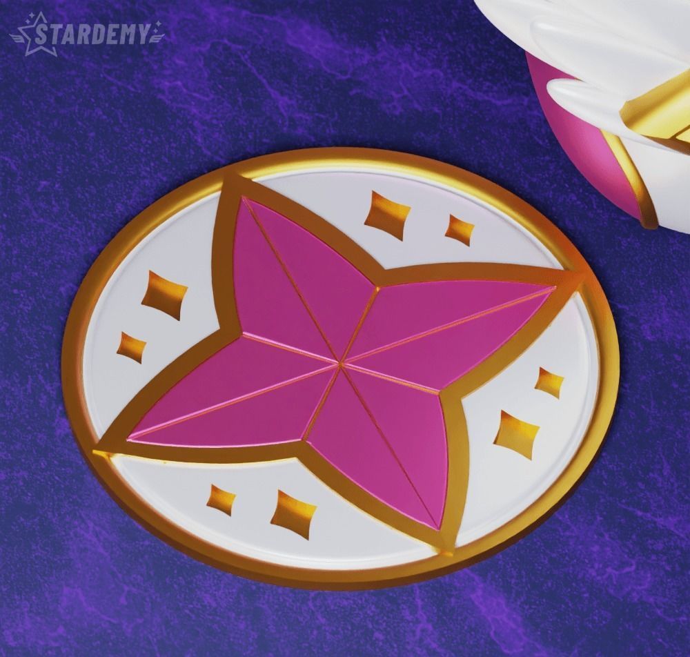 Star Guardian Pen Holder Planter League of Legends 3D print model_6