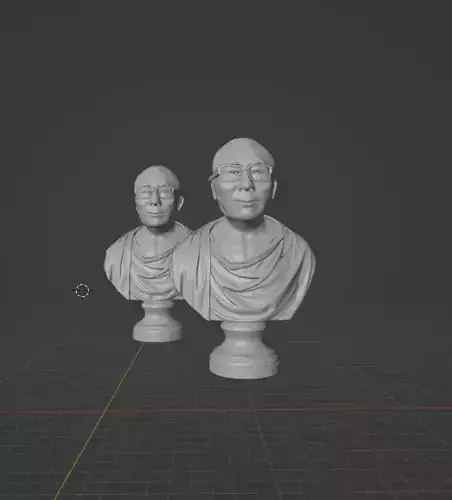Dalai Lama 3D print model