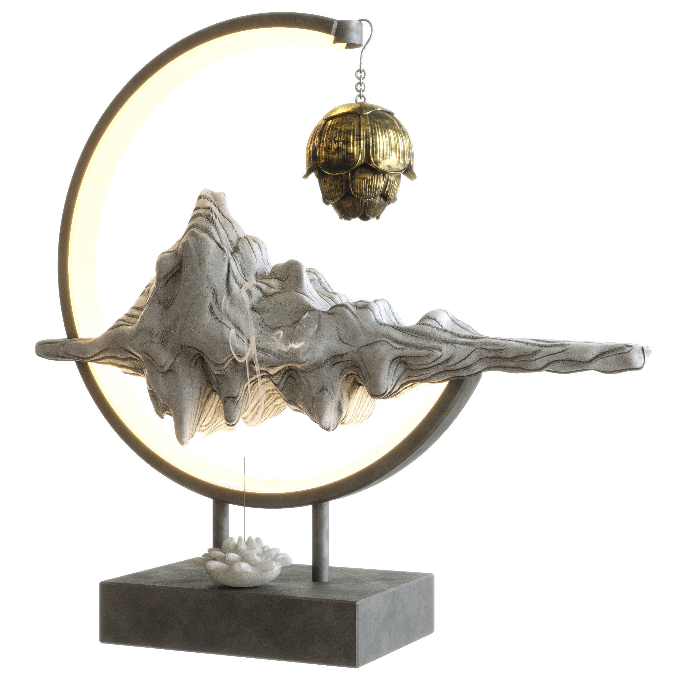 Modern decor Statuette 3D model CGTrader