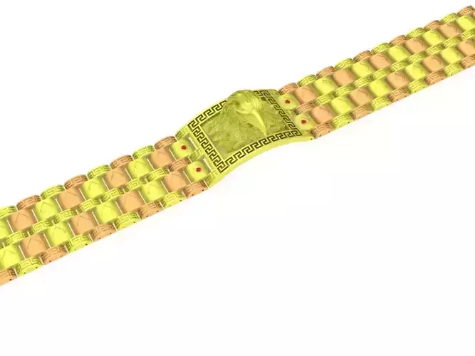 24k eagle men bracelets