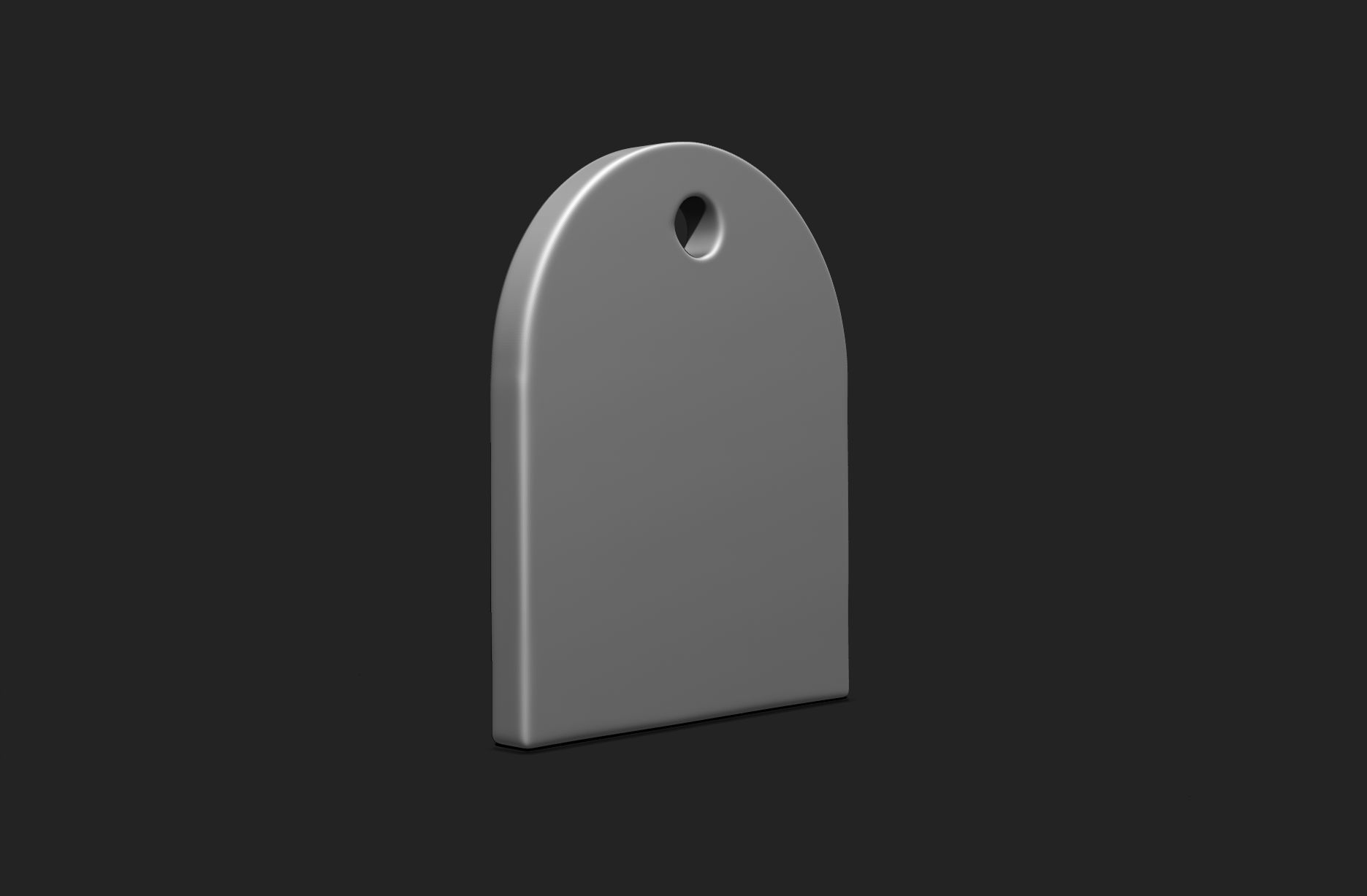 3D Shape Pendant - Plate - Plaque - Decor - Jewelry 08 3D print model_3