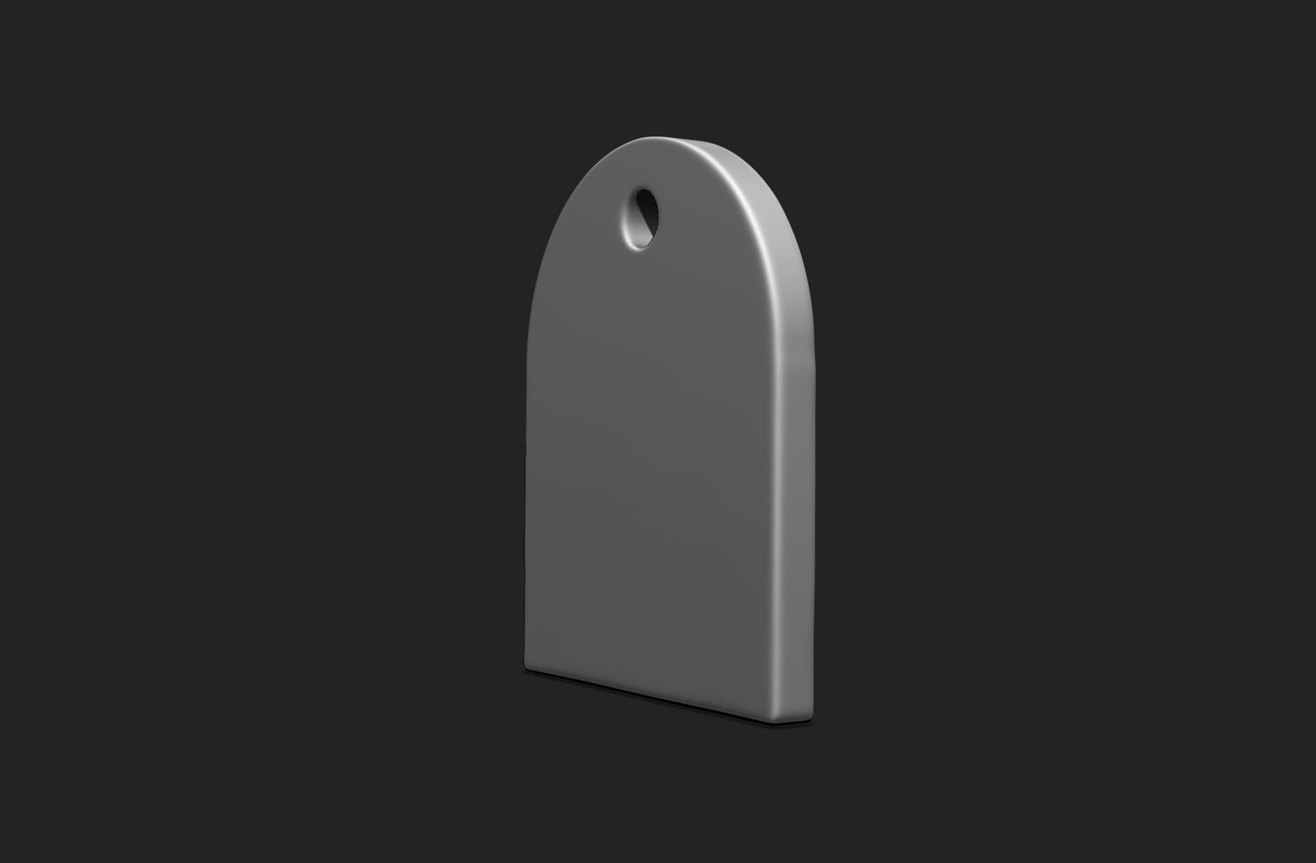 3D Shape Pendant - Plate - Plaque - Decor - Jewelry 08 3D print model_5