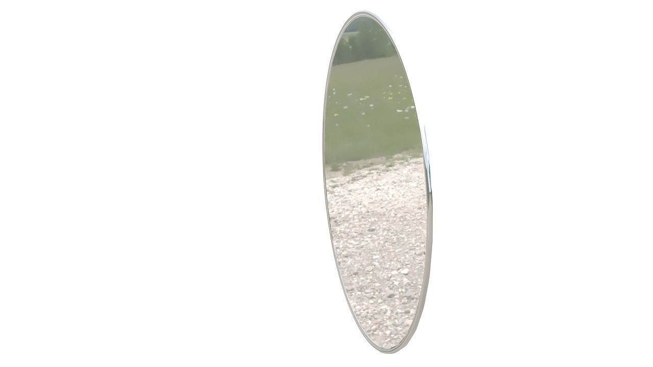 Mirror metal 3D model_3