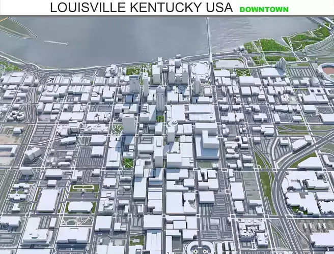 Louisville Downtown Kentucky USA