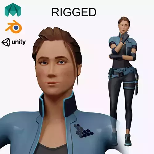 Female advanced rigged