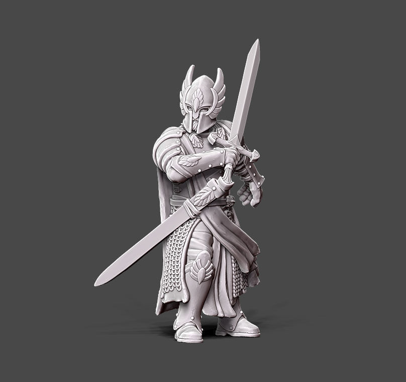 Knight - 35 mm scale 3D print model