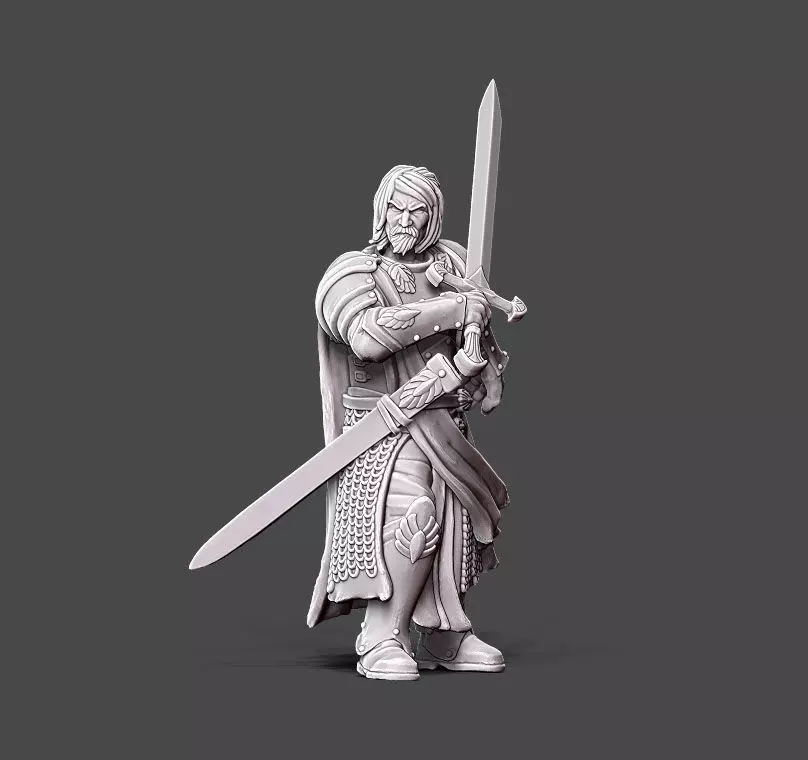 Knight - 35 mm scale 3D print model