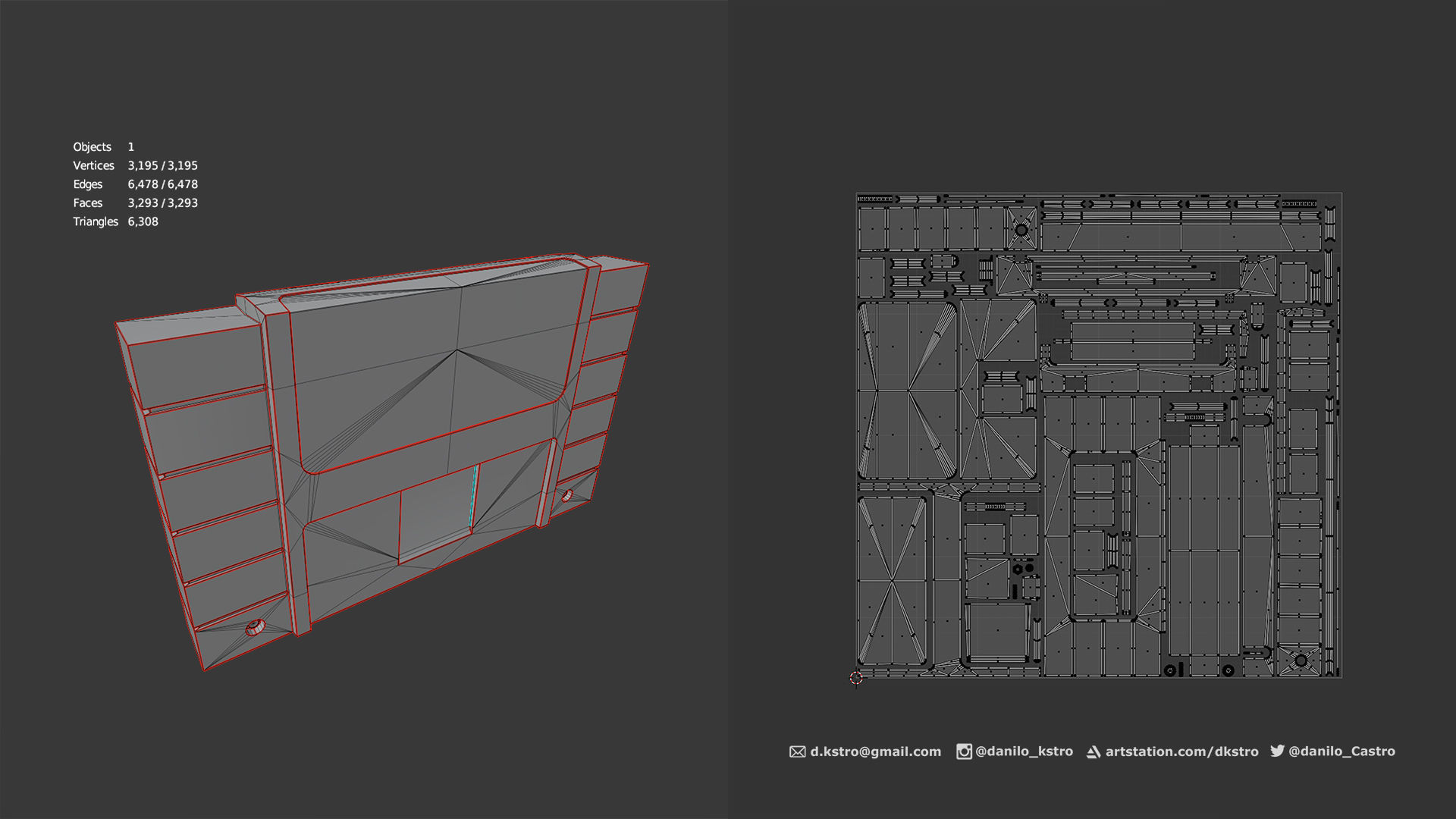 Super Nintendo Console - Lowpoly - 4k Textures Low-poly 3D model_7