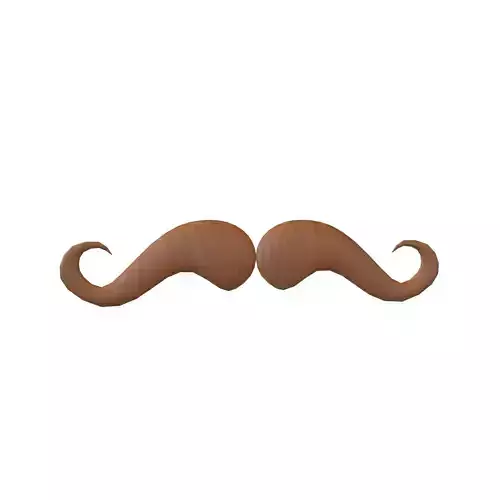 Cartoon Mustache v7 002