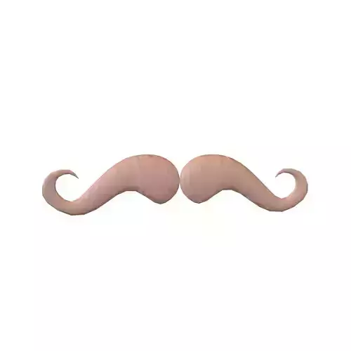Cartoon Mustache v7 004