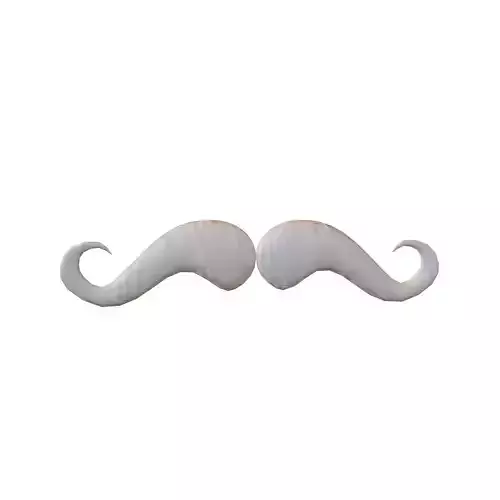 Cartoon Mustache v7 005