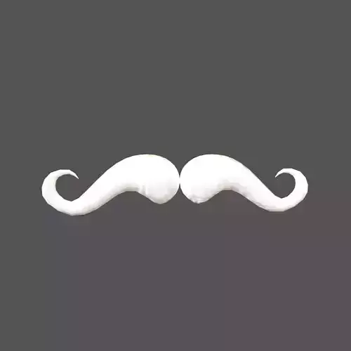Cartoon Mustache v7 006