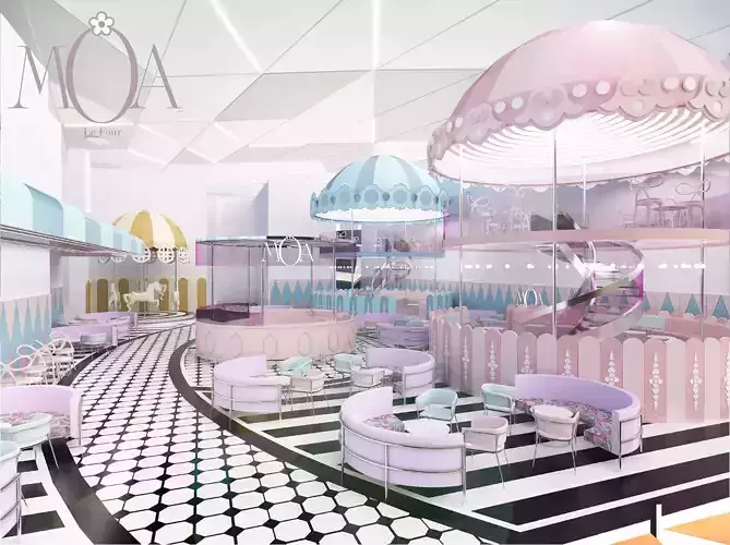 COFFEE SHOP 3D MODEL