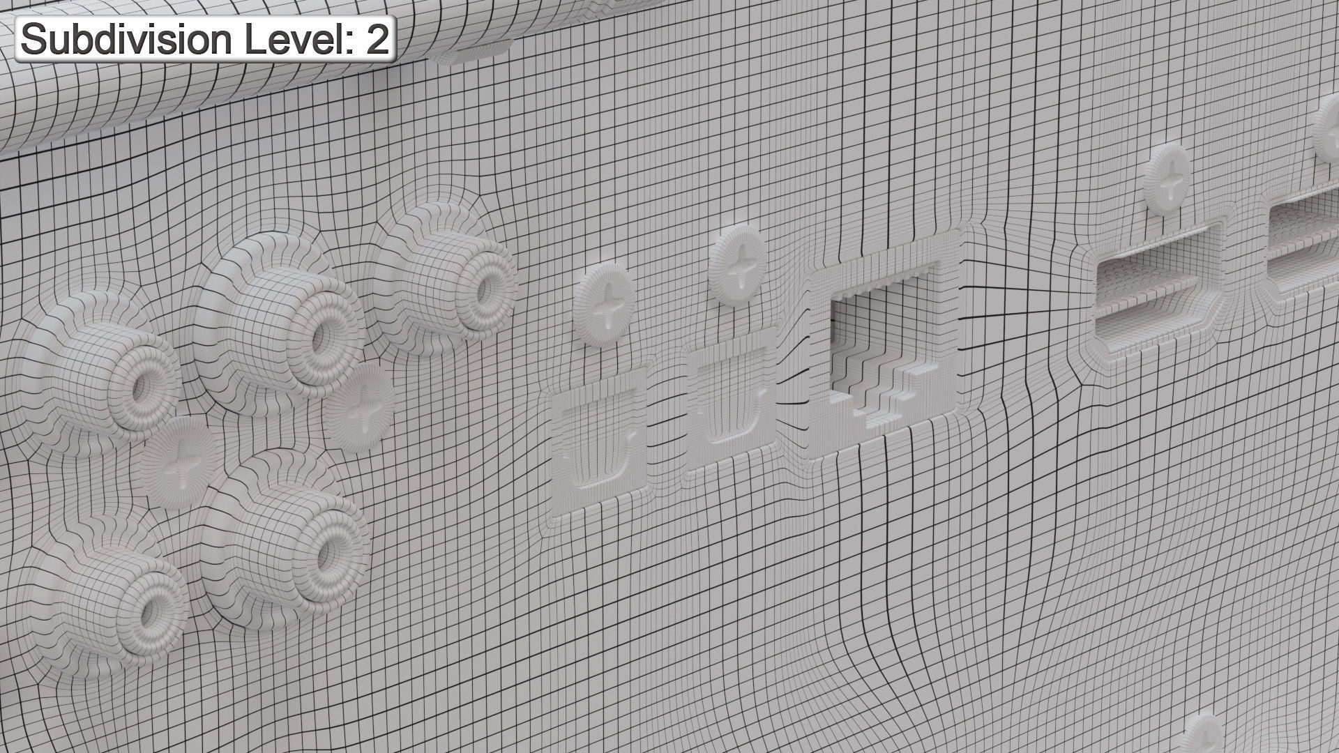 Denon AVR-S660H AV Receiver  Amplifier 3D model_33