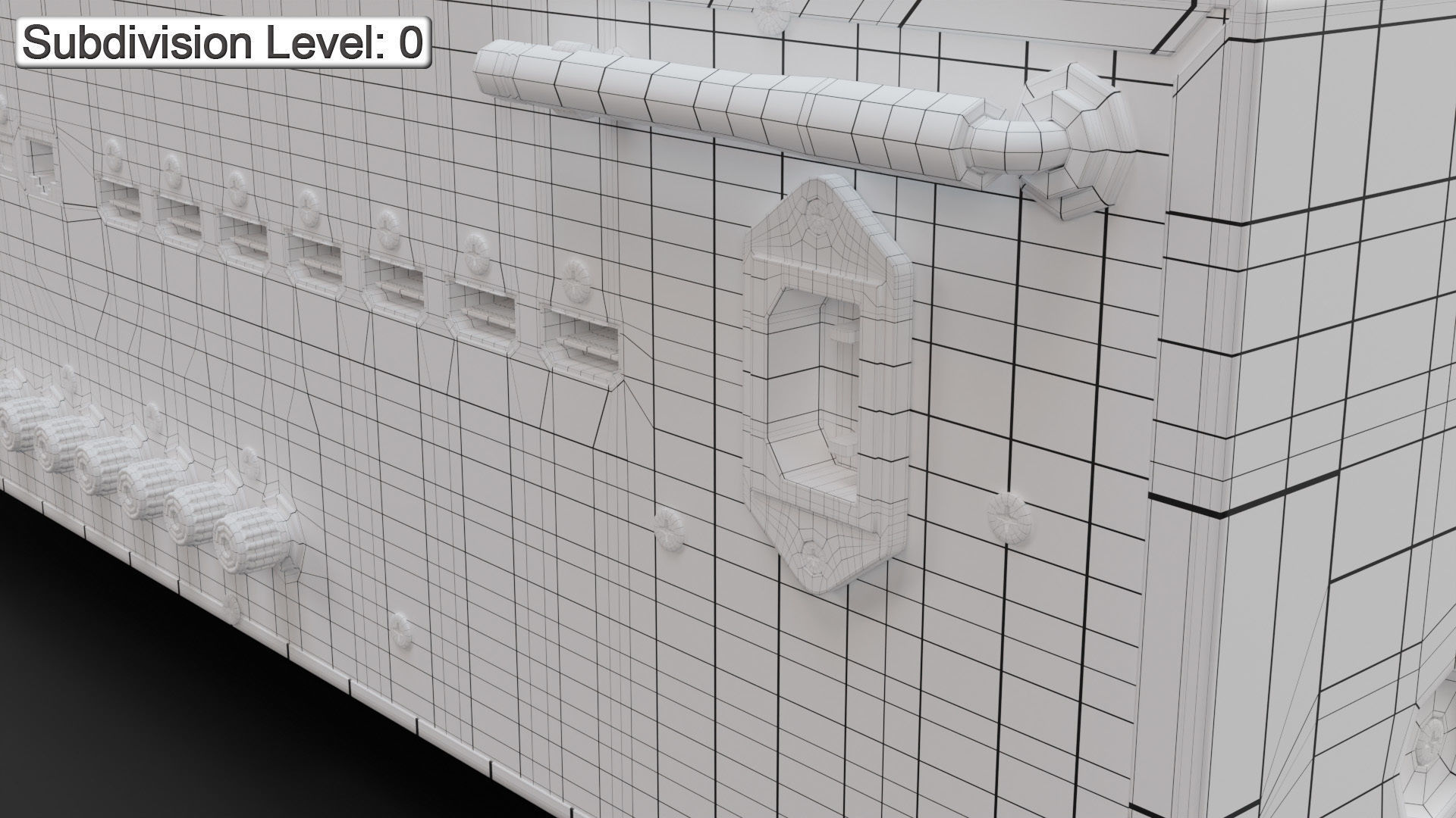 Denon AVR-S660H AV Receiver  Amplifier 3D model_17