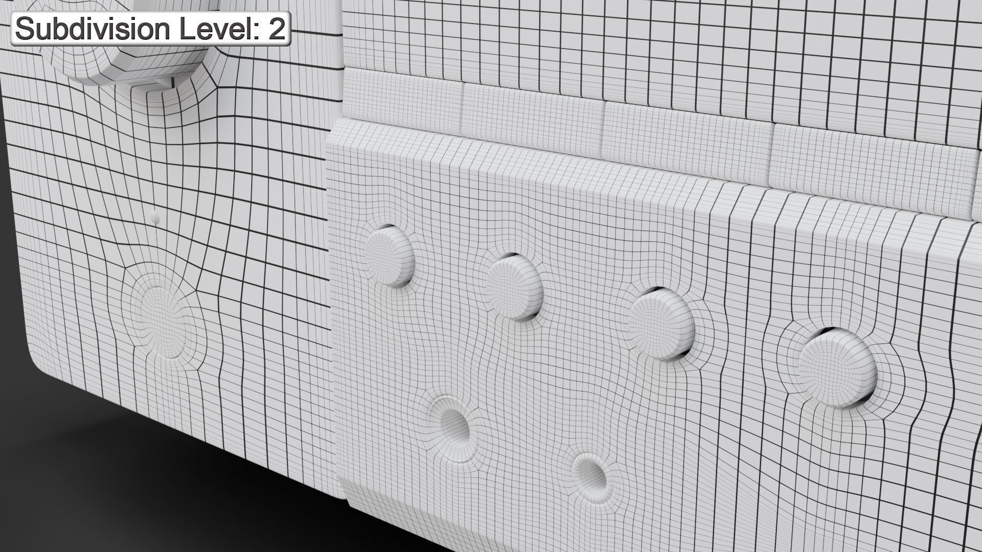 Denon AVR-S660H AV Receiver  Amplifier 3D model_28