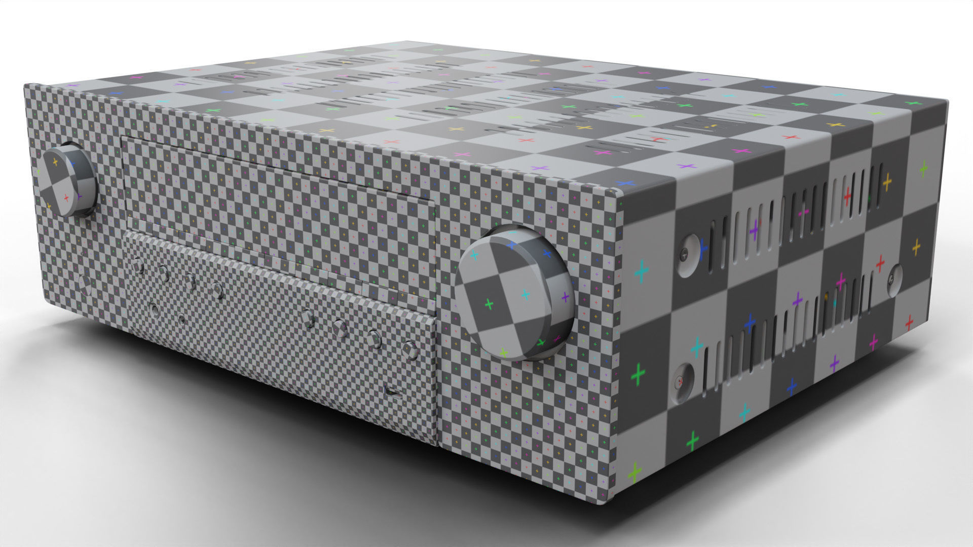 Denon AVR-S660H AV Receiver  Amplifier 3D model_41