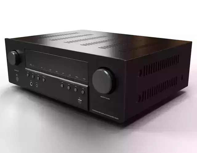 Denon AVR-S660H AV Receiver  Amplifier 3D model